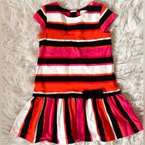 PRE-OWNED Kate Spade Multi-Color Striped Dress , Size 24 Months